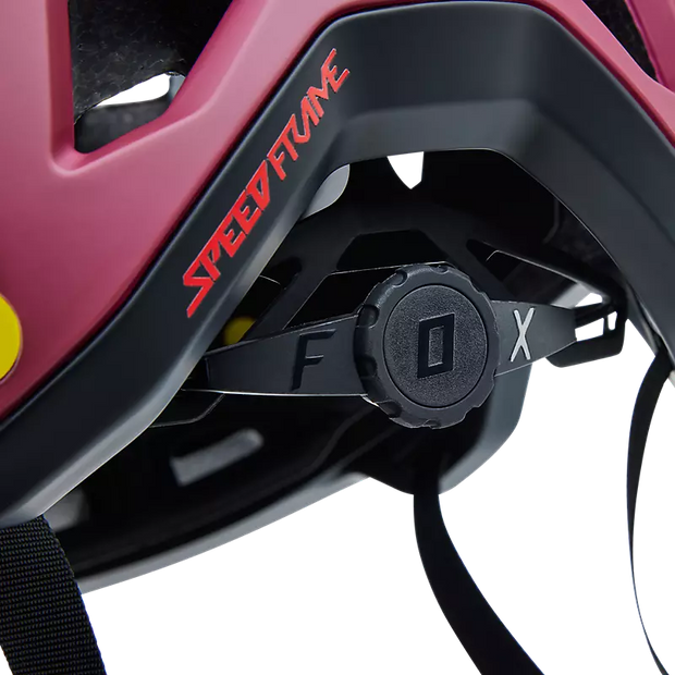 Fox MTB Helm Speedframe Bordeaux