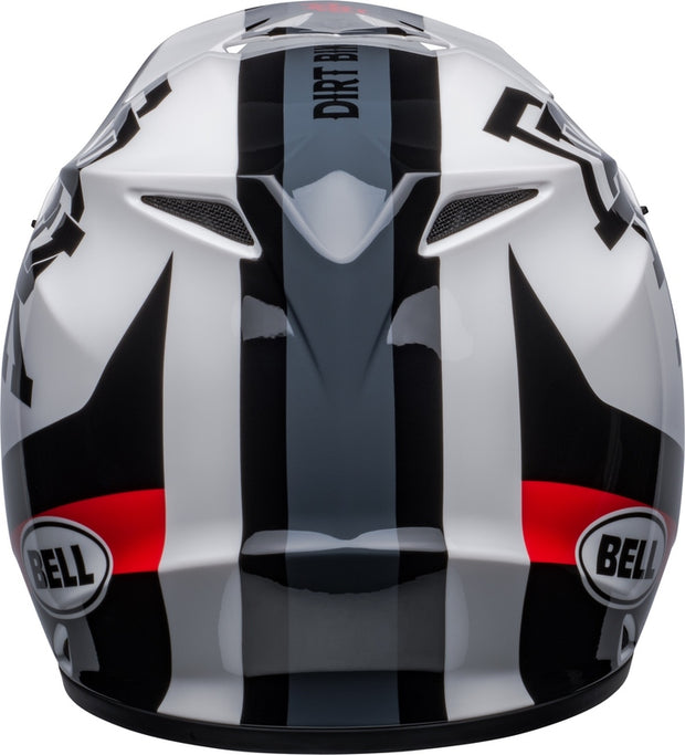 BELL MX-9 Mips Twitch DBK Helm - Weiß/Schwarz