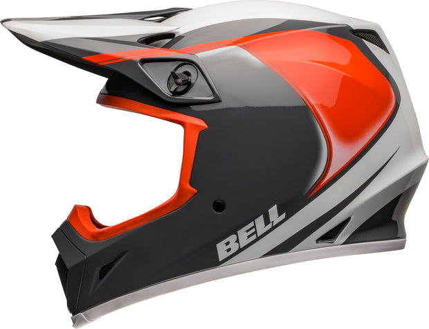 BELL MX-9 Mips Helm - Dart Gloss Charcoal/Orange