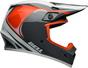 BELL MX-9 Mips Helm - Dart Gloss Charcoal/Orange