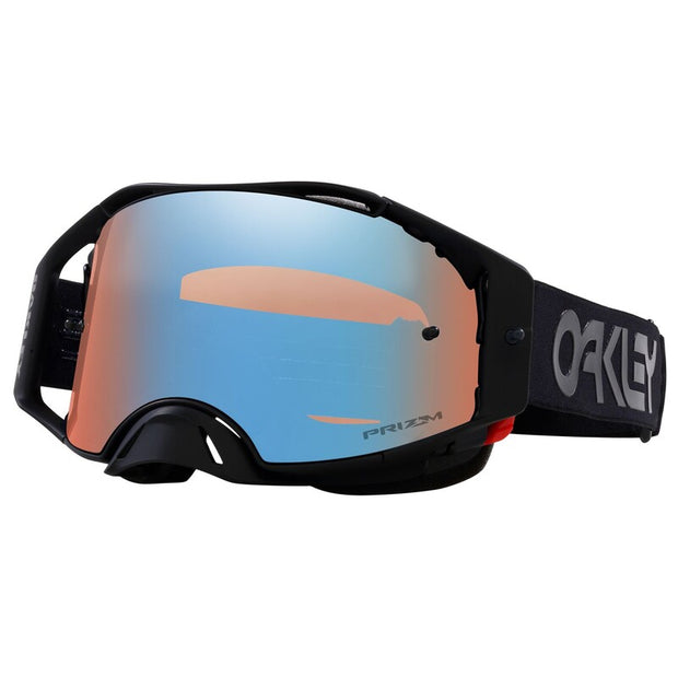 OAKLEY Airbrake MX Brille - B1B Blackout Prizm MX Sapphire