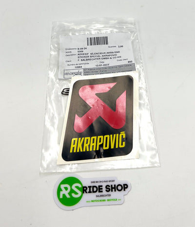 Akrapovic Auspuff Sticker