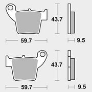 SBS Bremsbelag Sinter