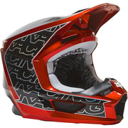 Fox Helm V1 Peril Flo Red