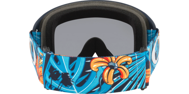 Oakley O-Frame 2.0 Pro - - Troy Lee Designs Cosmic Jungle Blue/Dark Grey Lens